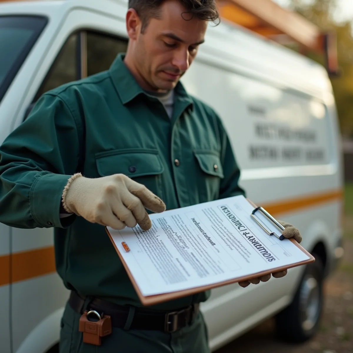 Written diagnostic pest inspection report and retreatment warranty