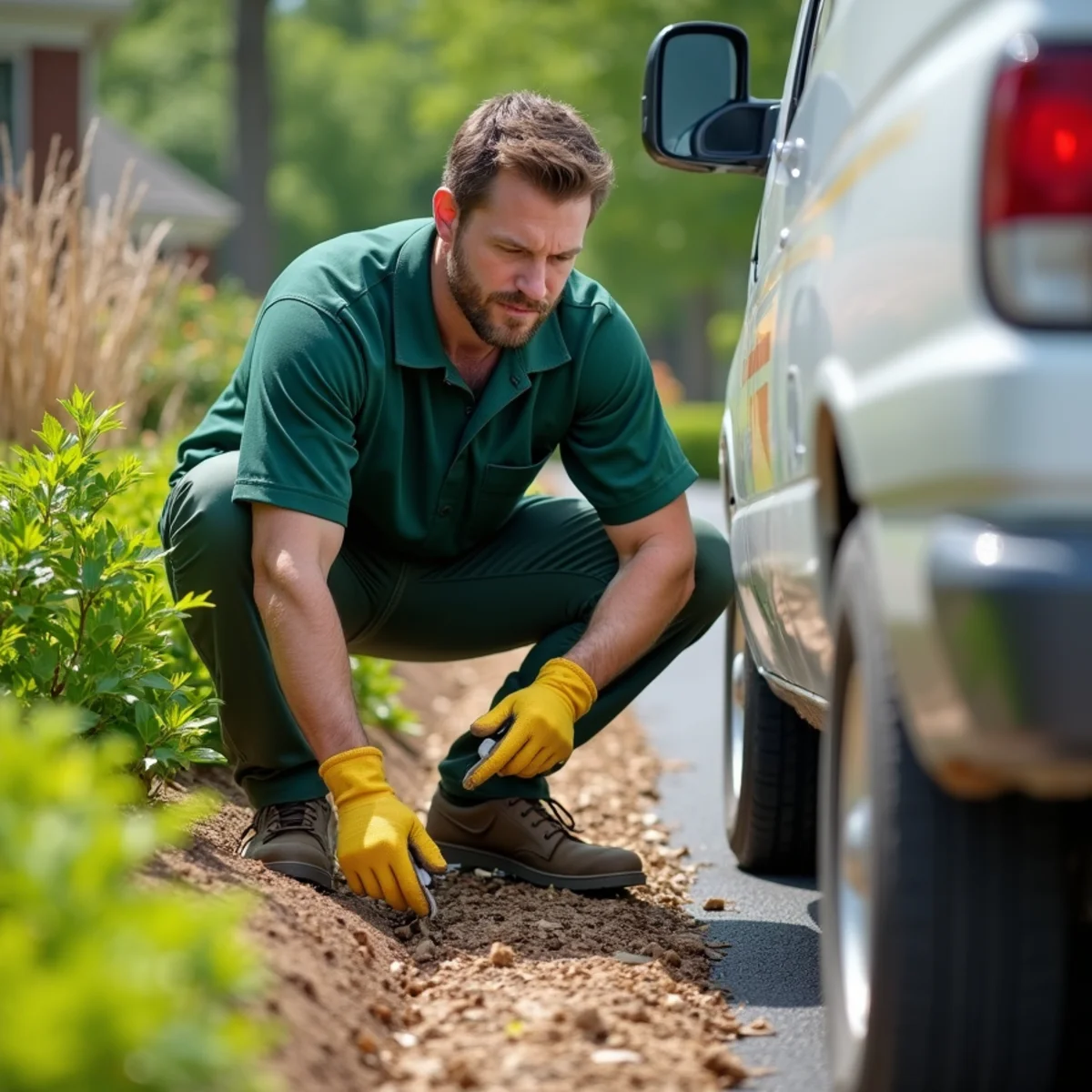 Landscape and property perimeter pest assessment in Dix Hills, NY - Dix Hills NY