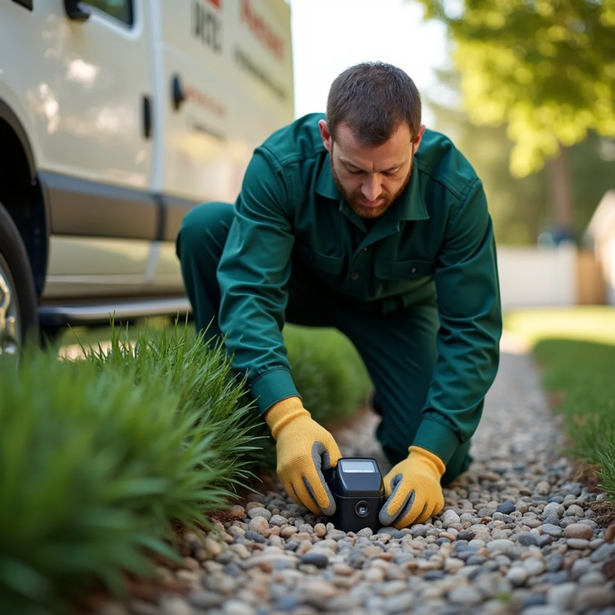 Exterior tamper-resistant monitoring station installed in Syosset, NY - Syosset NY